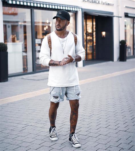 how to wear high top sneakers men